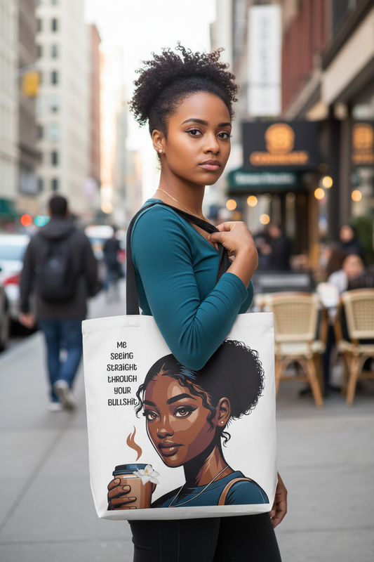 Tote Bag – Side Eye Queen - Lifestyle