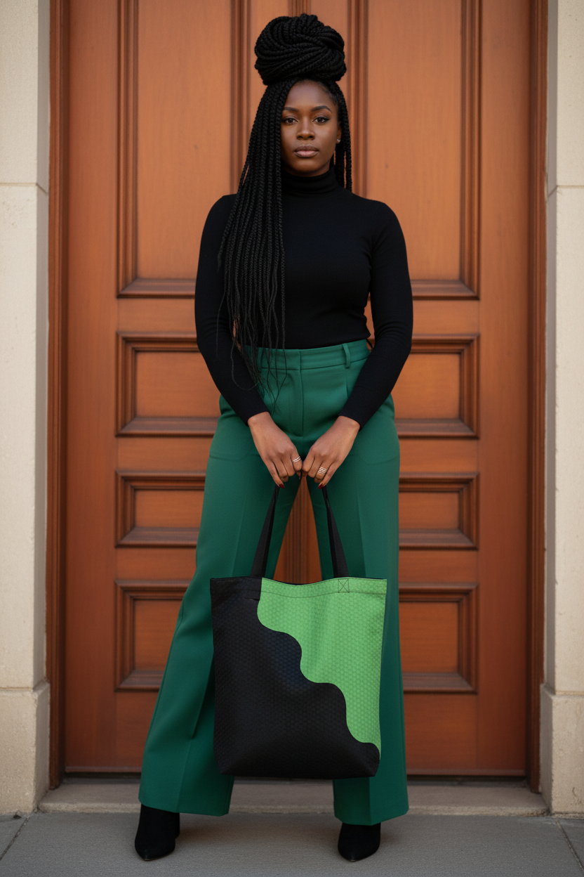 Tote Bag – Steps - Model Lifestyle