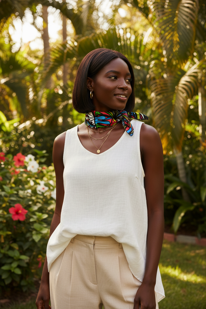 Tropical Palm – Neck Tie