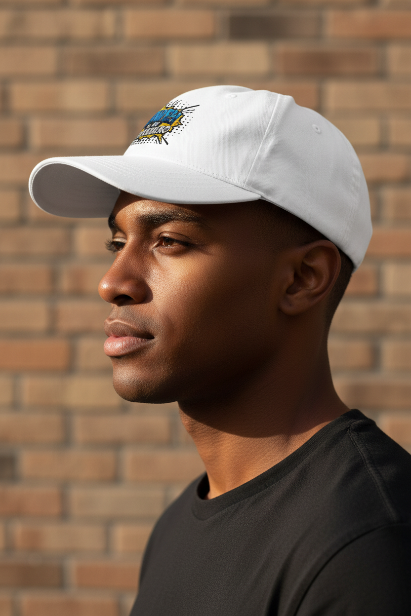 White Hat — Close-Up Left