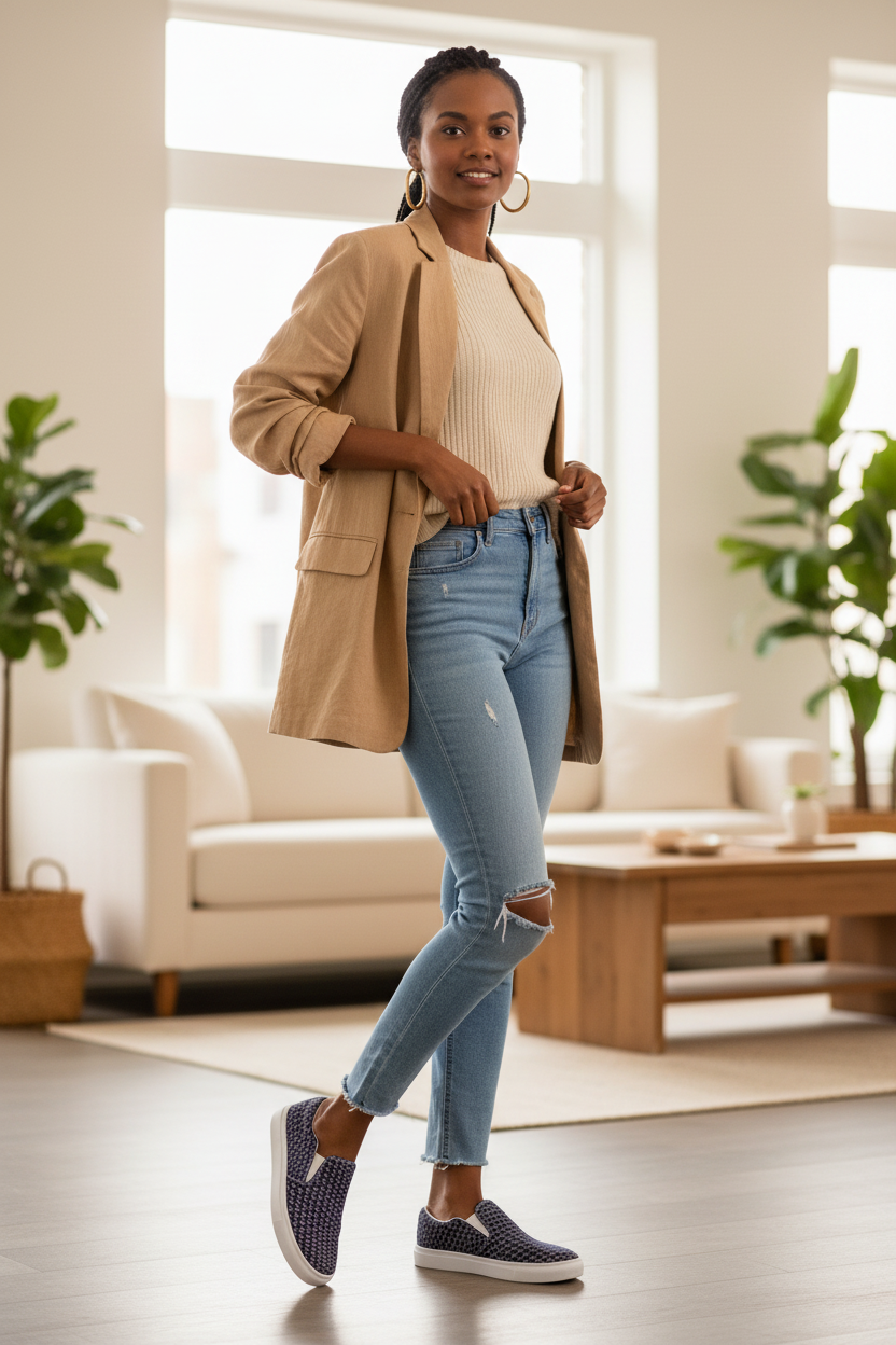 Women's Slip-On Canvas Shoes Lifestyle