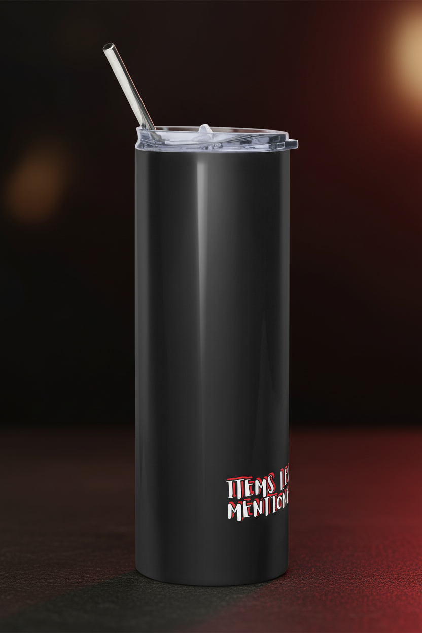 Yahweh First Tumbler – Brand Logo Back Shot